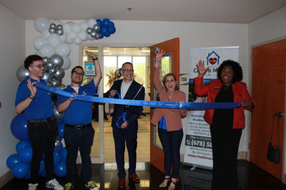 The Marquez Family Medical Center celebrated their grand opening with a ribbon cutting and reception in Duluth!