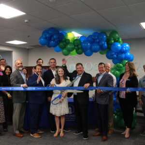 Oconee State Bank celebrated their new location with a ribbon cutting!